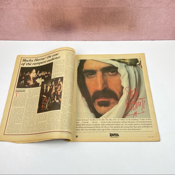 Vintage Rolling Stone Magazine Michael Douglas Hell's Angels April 5, 1979 - Picture 5 of 5